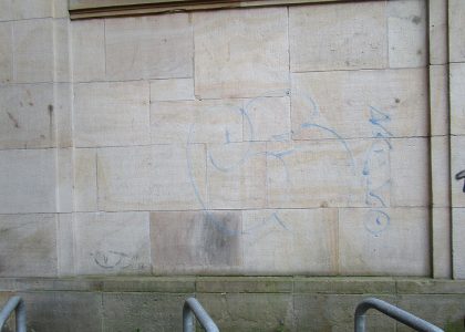 Graffitientfernung Oldenburg Bremen Altes Gymnasium Bremen 001