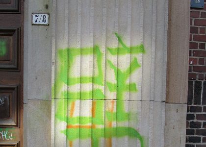 Graffitientfernung Oldenburg Bremen Altes Gymnasium Bremen